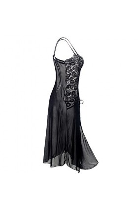 liaddkv Mini lingerie sexy pour femme, Noir , XXXXL