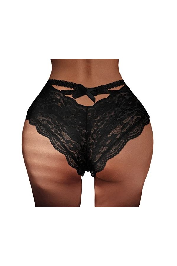 PANPANY Culottes pour Femme Sexy Slips Soutien-Gorge Multicolore Dentelle sans Couture Taille Basse Confortables sous Vetemen