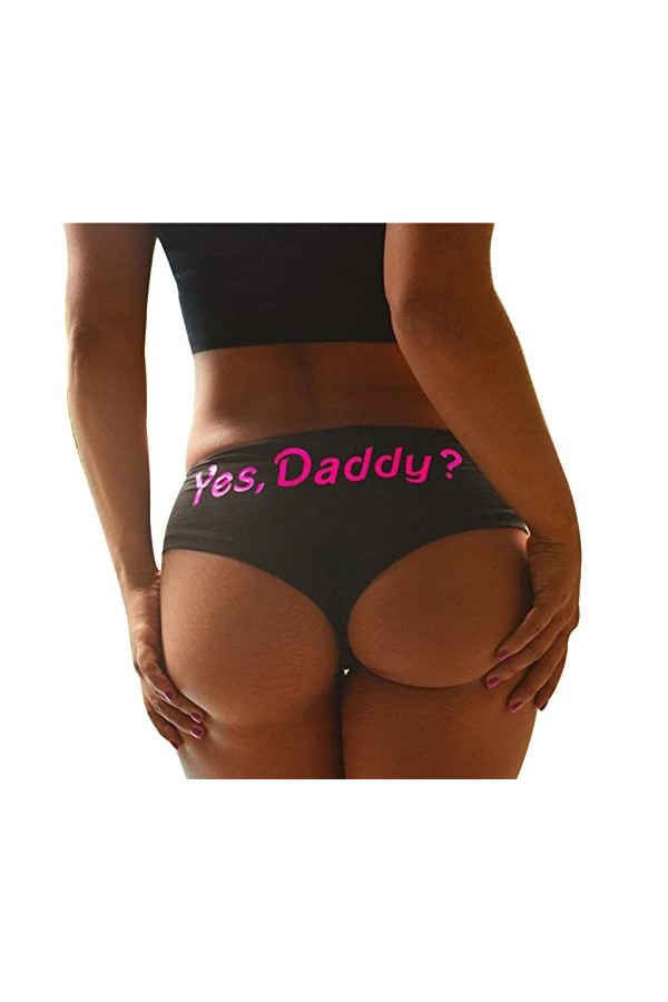 PANPANY Culottes pour Femme Taille Basse Culotte Slips Tanga String Confortables sous Vetements Sexy Soutien-Gorge Multipack 