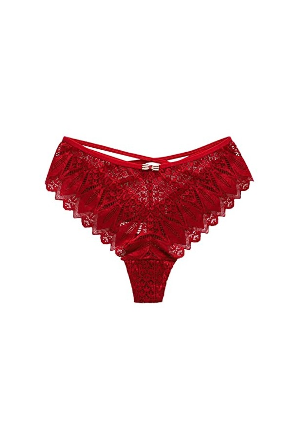 PANPANY Culottes pour Femme Tanga Confortables Slips Dentelle Multicolore Taille Basse Femme sans Couture sous Vetements Stri