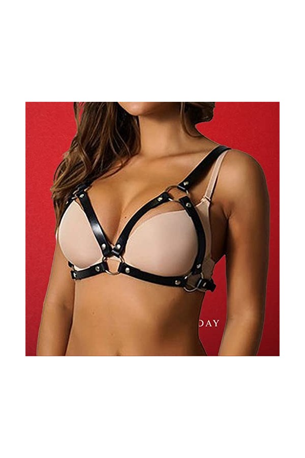 Générique Cuisse Sexy Bondage JarretièRe Jambe Femmes JarretièRe Ceinture JarretièRe Et Ceinture De en Cuir pour Femmes Jambe