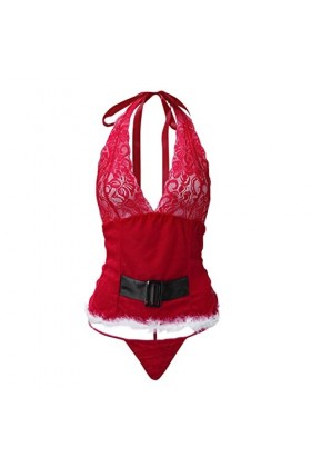 Générique Lingerie Erothique Sexy sous-Vêtement Red Tenue Sexy Femme Ronde Moulante Transparente Lingerie Pas Cher Dessous Se