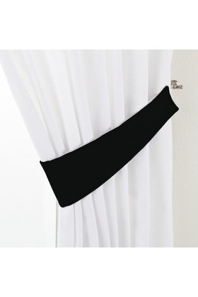 Dekoria Jarretière Victoria gleboka noir Possibilité de coudre à la taille.