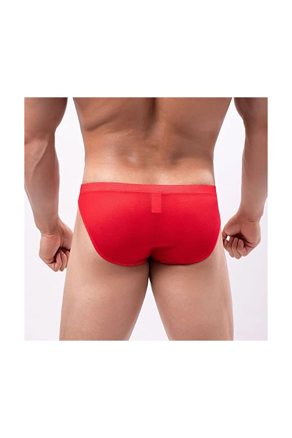 String Homme Drole sous-vêtements pour Hommes Fashion Low Rise Sexy Trend Sharp and Interesting Double Ding Pants Déguisement