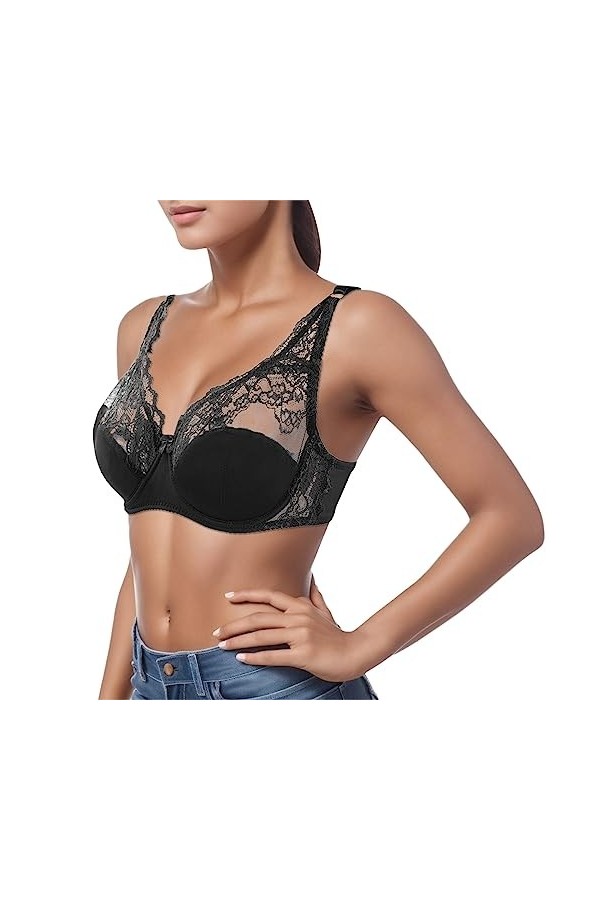 2023 New y*2k Style Lingerie sous-vêtements Sexy en Dentelle pour Femmes Soutien-Gorge de Grande Taille Coupe Mince Soutien-G