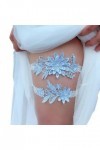 WUURAA Danneaux Cuisse Extensible Mariée pour pour Accessoires Brodée