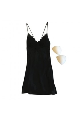 Ensemble de lingerie sexy en dentelle pour femme, Noir , L