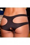 UOWEG Sexy Briefs Plus sous-vêtements Open Fashion Size Women Color File Super Lingerie Ouverte Poitrine Black, XL 