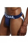 Kaytong Marque Sexy Hommes sous-Vêtements Jockstraps Coton Sexy Jocks Bikini G-Strings Hommes String cuecas Culottes Hommes M