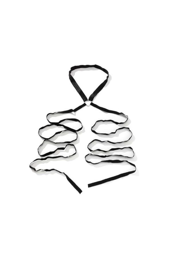 Swetopq Femmes Leg Wraps Festival Jarretière Bras Wrap DIY Bandage Bas Bretelles Croisées pour Danse Festival Musique