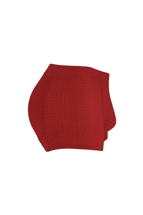 Gefomuofe Short gainant pour homme Sous-vêtements respirants pour homme Sous-vêtements de levage de hanche pour hommes en soi