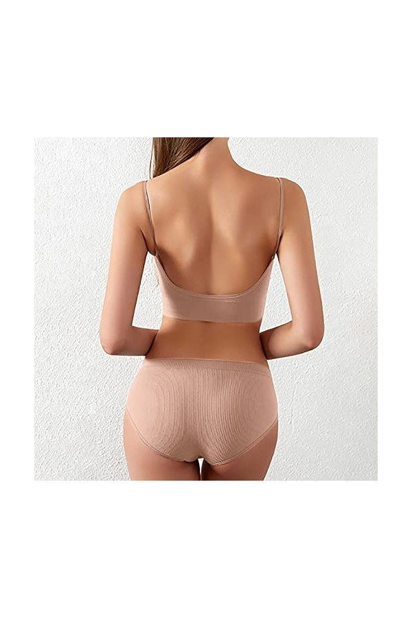 Combinaison Sexy Nuisette Lingerie Adulte Couple en Dentelle avec Anneau en Acier Bretelles Sexy Push-up Rembourré Femme Eleg