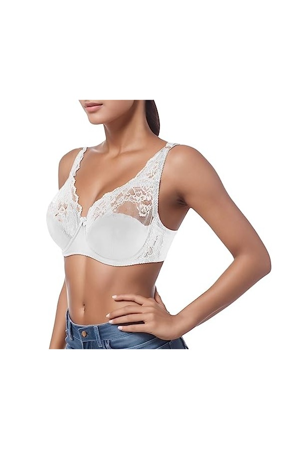 2023 New y*2k Style Lingerie sous-vêtements Sexy en Dentelle pour Femmes Soutien-Gorge de Grande Taille Coupe Mince Soutien-G