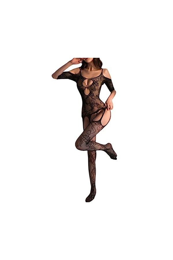 UOWEG Sexy Lingerie Net Vêtements Fichiers Ouverts Lait Maternel No Off Passion Costume Transparent Sexy Bas Séduisant Linger