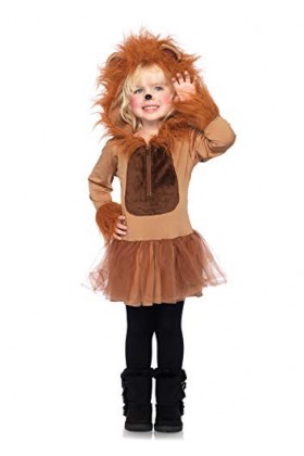 Leg Avenue- Cuddly Lion Costumes, C4820902077, Marron, Women: 10