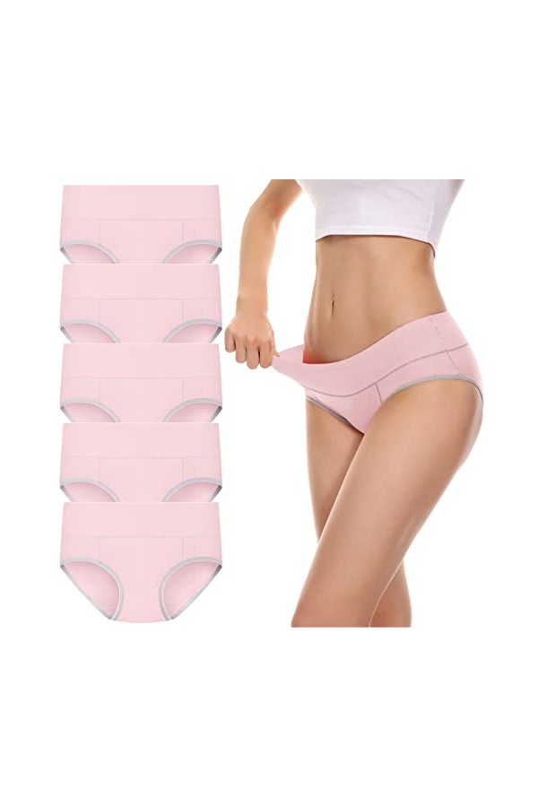 Générique Culottes Shorties Et Strings Femme Menstruelles Shorties Dentelle Pas Cher Slips Couleur Unie Boxer Multicolore Lég