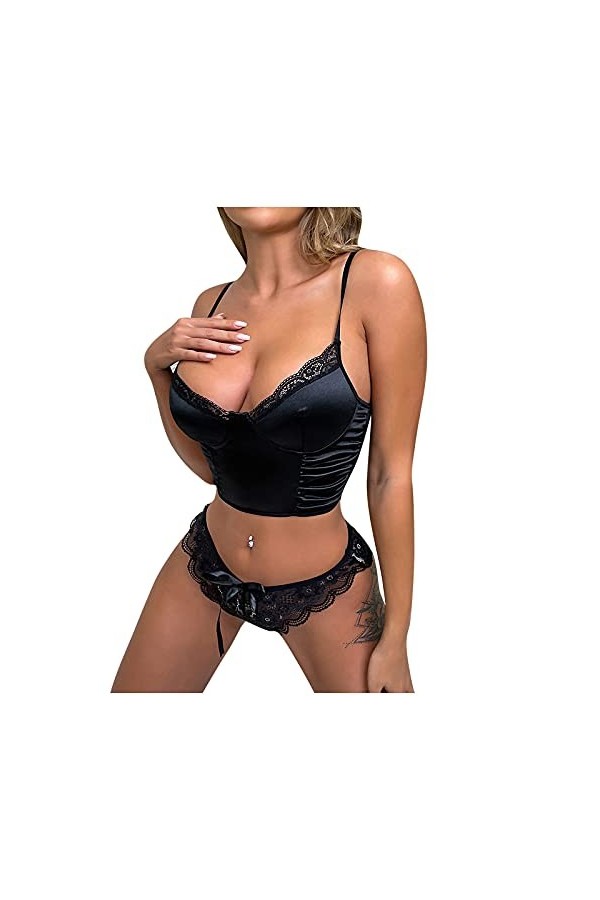 Sous-vêtements sans couture pour femmes sexy plus en dentelle culottes culottes taille slip lingerie haute breech lift femme 