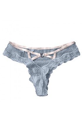 Dasongff Tanga Dentelle pour Femme Culotte Femme Dentelle Thongs Ficelle String Sexy Doux et Confortable Sexy Hot Chaude Nu C