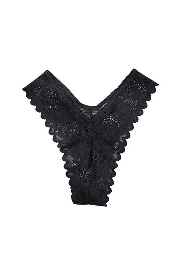 PANPANY Culottes pour Femme String Multicolore Soutien-Gorge Confortables sans Couture Tanga Sexy Slips Femme Dentelle Multip