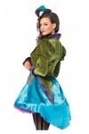 Leg Avenue Femme Mad Hatter Adult Sized Costumes, Bleu, M EU