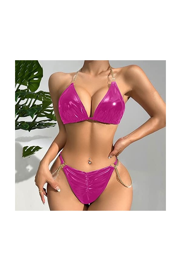 Ensemble Sexy Femme Érotique Secret Ensemble Nuisette Erotique Érotique Hot Body Lingerie Transparente Hard Ouverte Rouge Sli