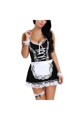 Lingerie Erothique Sexy, Femme sous-Vêtements De Cassic Nuit Sexy Siamese Hot Cosplay Uniforme Pyjama Ensemble Nuisette Vetem