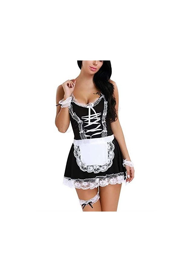 Lingerie Erothique Sexy, Femme sous-Vêtements De Cassic Nuit Sexy Siamese Hot Cosplay Uniforme Pyjama Ensemble Nuisette Vetem
