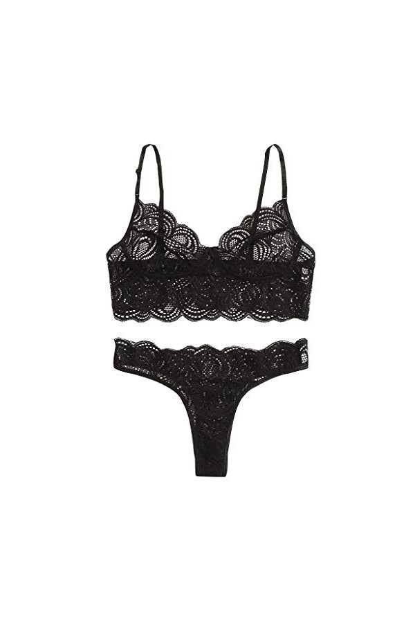 Ensemble de Dentelle Nuisette Ouverture Femmes Robe De Nuit Femme Sexy Cosplay Sexy Hot Sexy Saint Valentin Costume Cosplay L