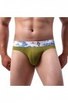 Générique String Homme Sexy Hot Dentelle Slips Boxer Slip Homme en Nylon Soyeux Style Porcelaine Bleu et Blanc Frais Garder s