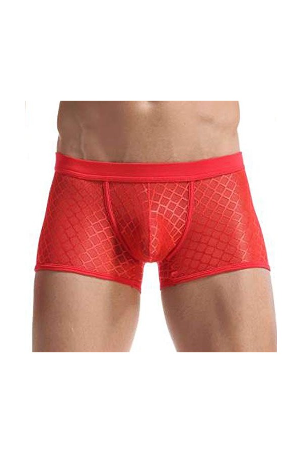 String Homme Sexy Hot Dentelle Slips Boxer Sous-vêtements pour hommes sexy sexy plat U sac de tennis gros sous-vêtements pour