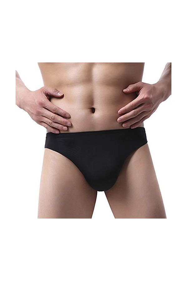Générique Slip String Homme Sexy Hot Stretch Portable String pour Homme Sexy Hot LéGers Naturels sous VêTements Homme Basic P