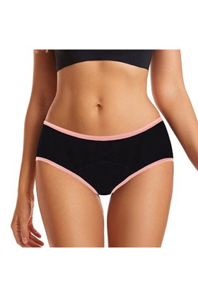 RYTEJFES Bikini menstruel : bikini menstruel, Rose, L