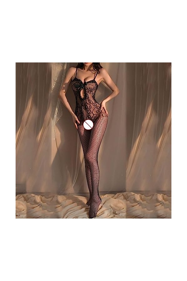 UOWEG Sexy Lingerie Net Vêtements Fichiers Ouverts Lait Maternel No Off Passion Costume Transparent Sexy Bas Séduisant Linger