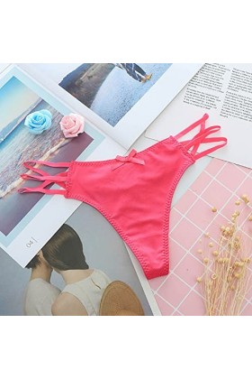 HELLORSOON Culotte Dentelle Femme,Sexy Dentelle Transparence Subtile Romantique String en Dentelle Culotte éChancréE