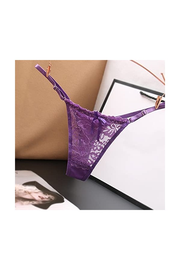 Générique Culotte dentelle briefs taille sexy sous-vêtements bas sous-vêtements thong pour femmes Tenue Coquine Hot Sexy Pur