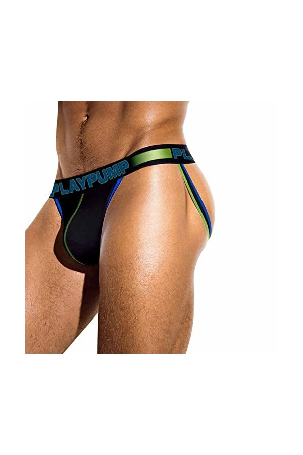 Strings Hommes Nouveautés Homme Sexy Splice Underpant Band Slip Culotte Solide Taille Basse Underpant T Back Strings G String