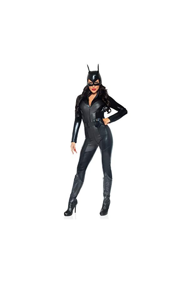 Leg Avenue- Captivating Crime Fighter Ensemble de Costume, 85554, Noir, M EUR 40-42 