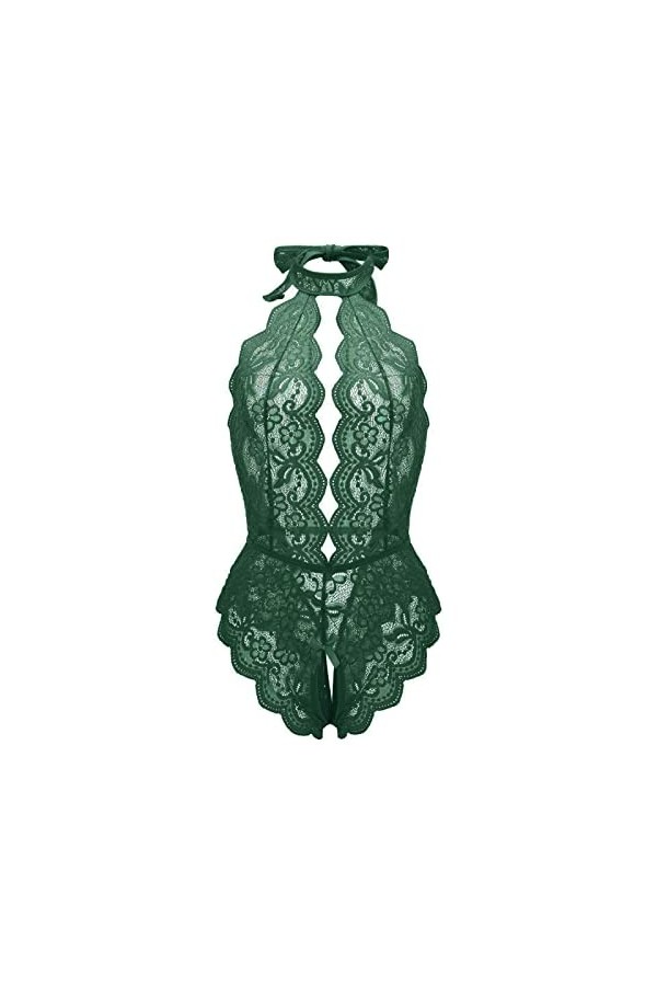 Viunychn Tenue sexy pour femme, dentelle push-up, rouge et dentelle florale, sous-vêtements pour femme, lingerie sexy pour fe