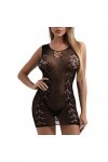 UOWEG Femmes Sexy Couple Sexy Chemise De Nuit Montrant des Seins Taquinant Costume Transparent Net Vêtements Bunny Girl Linge
