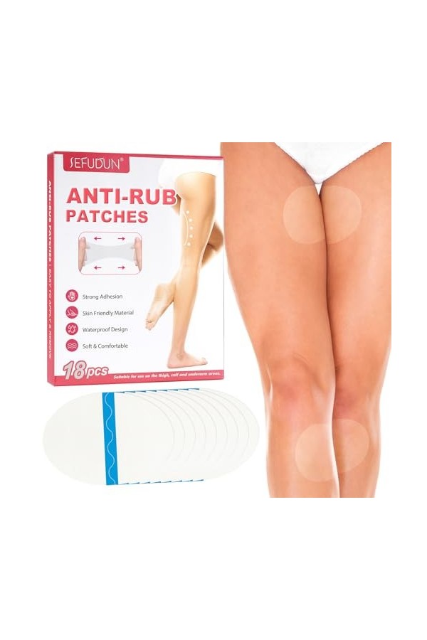 Coussinets intérieurs anti-frottements doux et confortables pour homme et femme