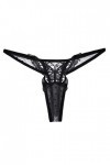 HELLORSOON String Ficelle Femme,Sexy Body Transparence Subtile Chaud String en Dentelle Shorty pour Femme