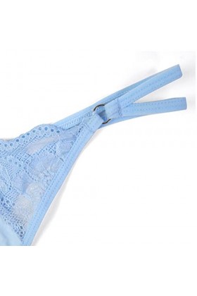 HELLORSOON Lingerie Latex Sexy Womens SexyThongs No Show Culottes sous-Vêtements Low Rise T Back Underpants De Sucre Lingerie