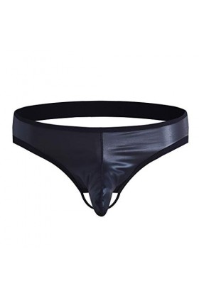 UOWEG sous-vêtements érotiques pour Hommes Thong Underwear Briefs sous-vêtements Sexy Mini Jupe Sexy Club Black, S 