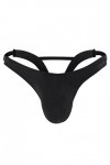 Czizitong sous-vêtements G-Strings de Lingerie Sexy pour Hommes Noir 