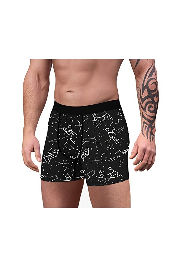 Seoilty 1PC String Homme Sexy Transparent sous-vêtements Hommes Évider Taille Basse Maille Perspective Shorts Slips Slip érot