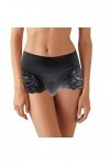 Czizitong Dentelle Homme à Froufrous Sissy Thong Culotte Boxer sous-vêtements Slip Noir 