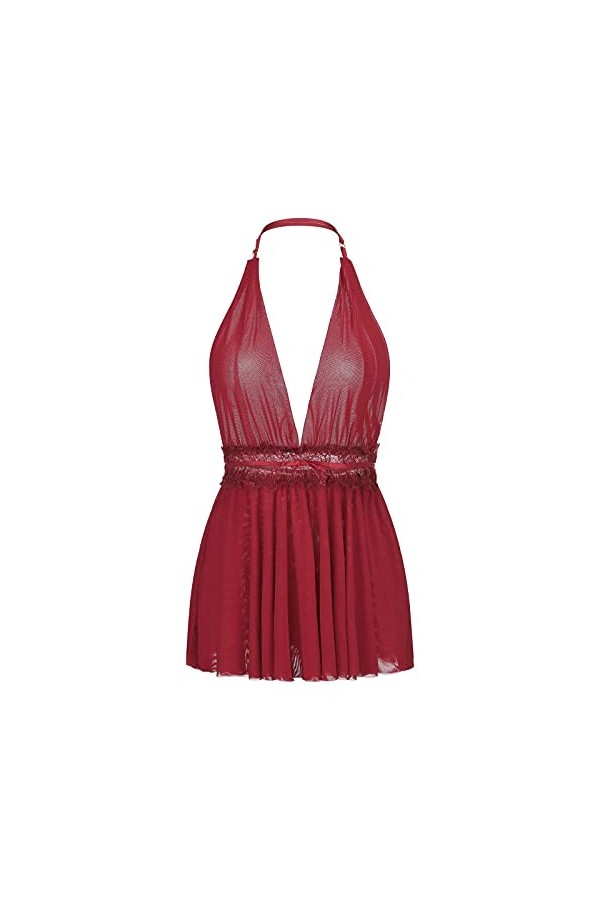 Lingerie Sexy Femme Coquine Hot - Tenue Erothique Sexy TenueSexy Mini Robe Erotique Mini Cosplay Corset BodyconLingerie Robe 