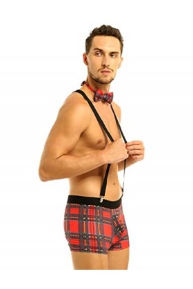 Alvivi Sexy-Homme Sissy-String De Sailor Boxer Sexy Cosplay Marine Uniforme Costume Tenues Lingerie Érotique Vêtement De Nuit