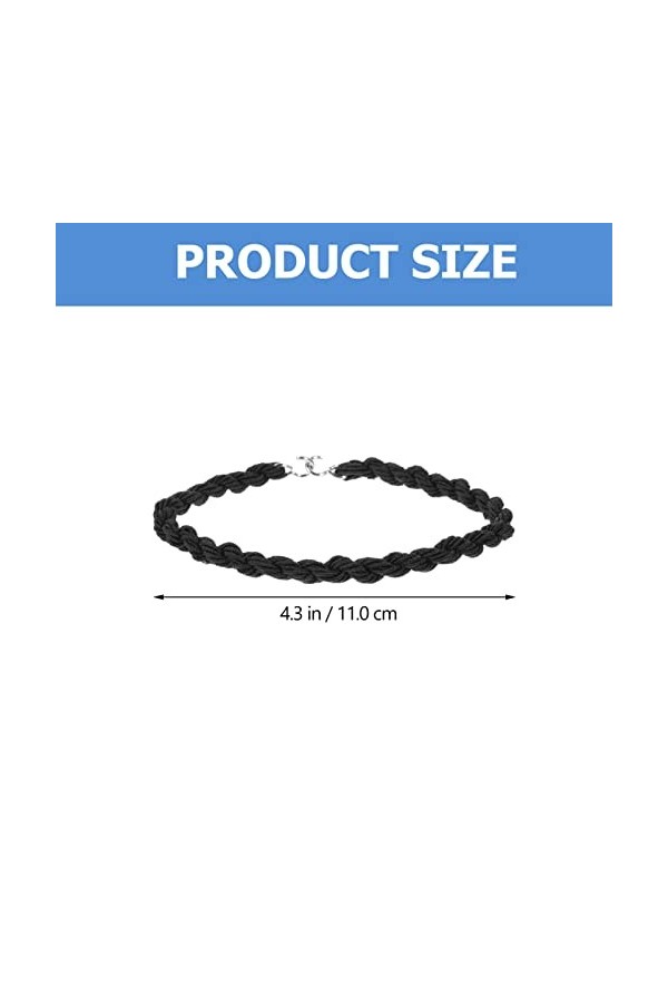 minkissy 3 Paires De Leggings Ceinture De Cheville En Cuir Corde De Bande Élastique Haute Ceinture De Corde Élastique Sangles