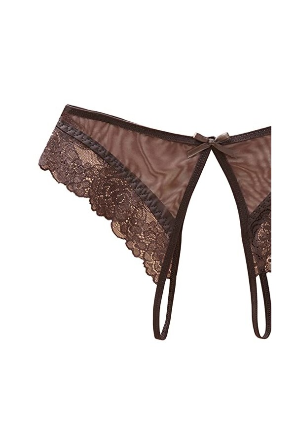 Lingerie pour femme - Sous-vêtements de nuit pour femme - Tenue sexy - Body string - Sous-vêtements - Lingerie pour femme - L